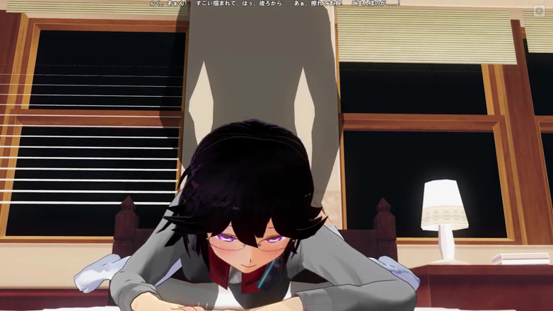H3DC: 3D hentai cum on the ass of a gamer girl
