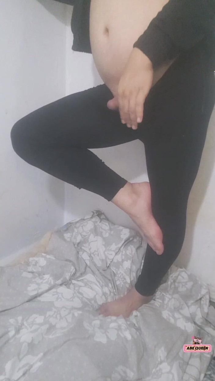 Salma Niqab: Herrin arabische salma ladyboy spielt hart mit Bobs