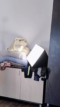 Amateur Wife Has Fun Trying on Clothes That She Cuts