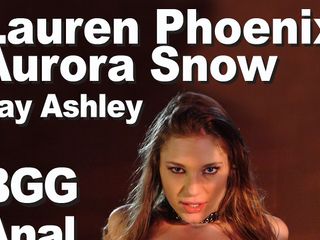 Cosmos naked readers: Aurora snow &amp; lauren phoenix &amp; jay ashley bgg anal a2 m...