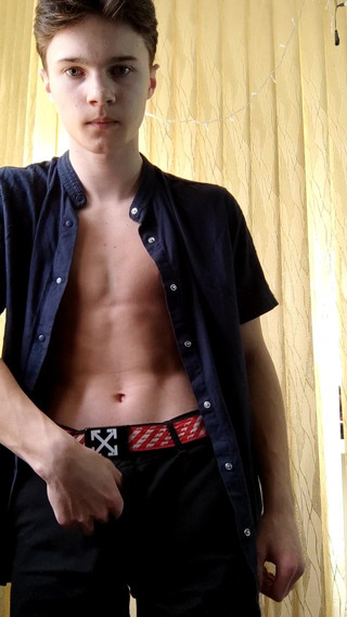 Alex sport: Schuljunge wichst