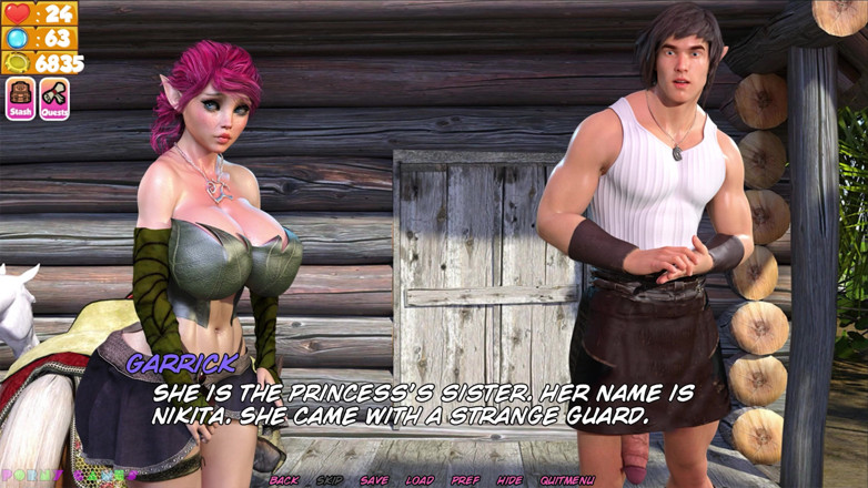Porny Games: Dungeon slaves v0.59 - New village full of horny babes (2/2)
