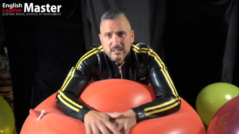 EnglishLeathermaster: Looning Balloon Play No Pop Then Pops