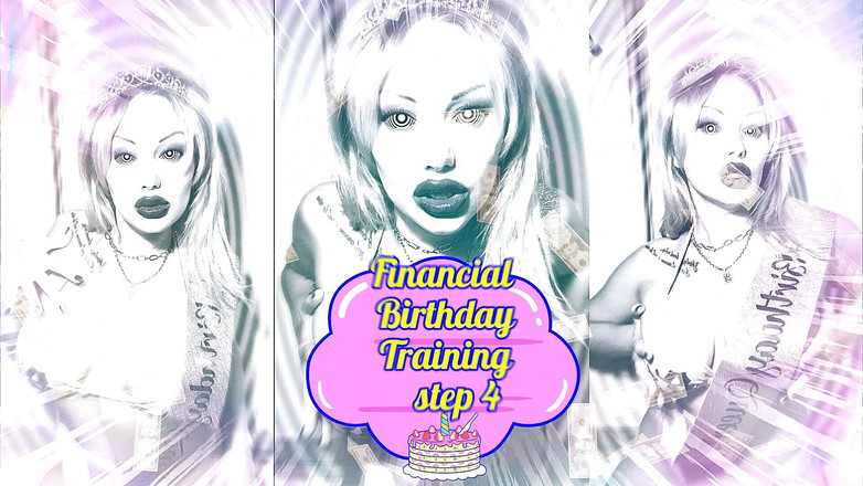 Goddess Misha Goldy: Doğum günü tanrıçasından büyüleyici finansal eğitim! Adım 4