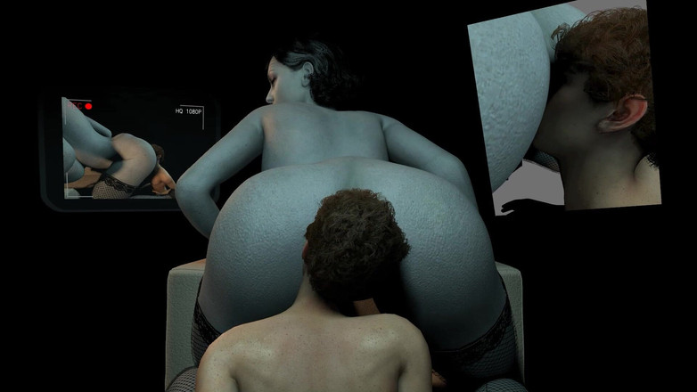 Wraith ward: Lady Dimitrescu amını yalamak için erkeğini sikiyor