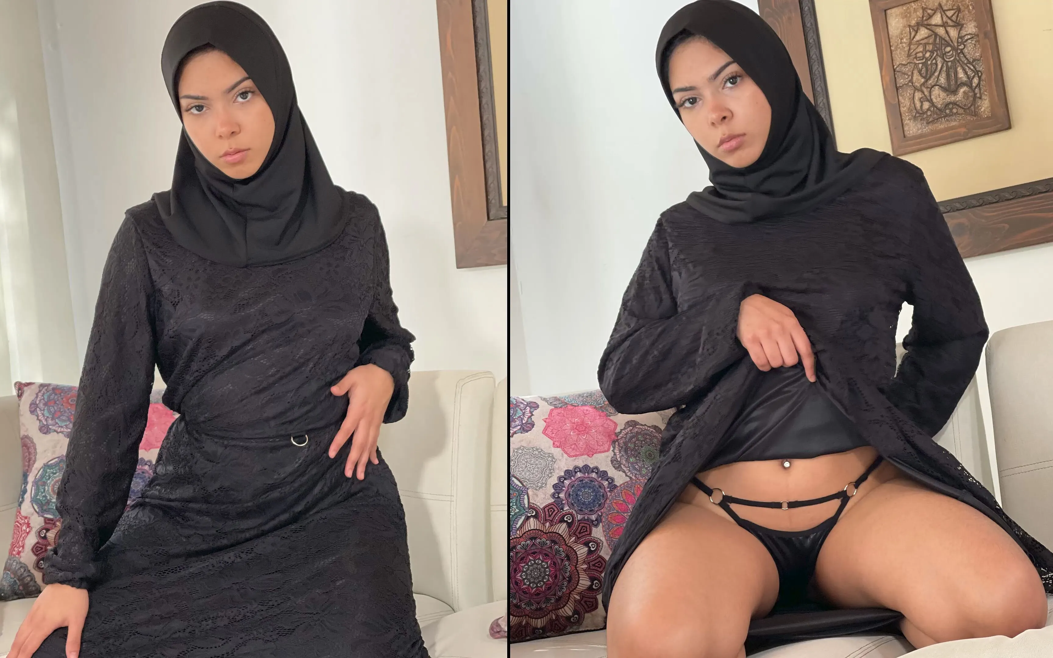 Muslim Sexy Videos Hd 4k - Muslim Hijabi Maid Fucked Hard by Her Saheb by Niks Indian | Faphouse