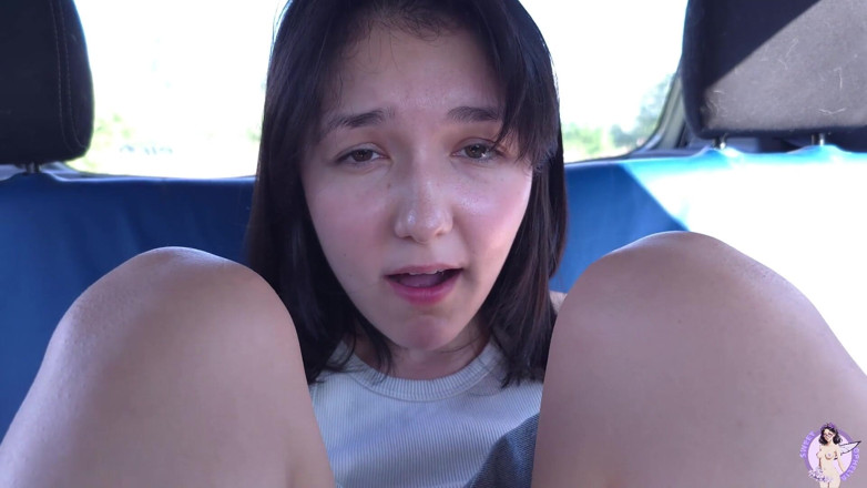 Sweet Ophelia: Squirt and Masturbation on the Hood of a Car