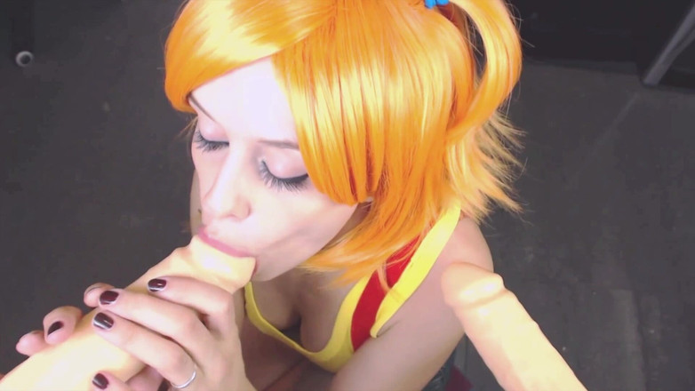 Candystart Videos: Misty Pokemon подвійний мінет. Особи