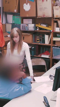 She Stole Panties, but She Won't Be Wearing Anything When the Security Guard Catches Her