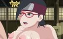 Hentai ZZZ: Sarada Hentai Boruto - compilatie 1