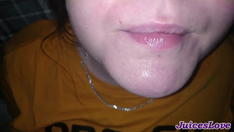 BigSexShow: Swallow mouthful of cum and close-up blowjob
