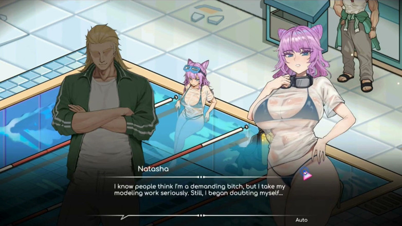NSFWOtaku: Hentai hra - Sexuální scéna z galerie Hrdinky Hentai - Plavčík Holic