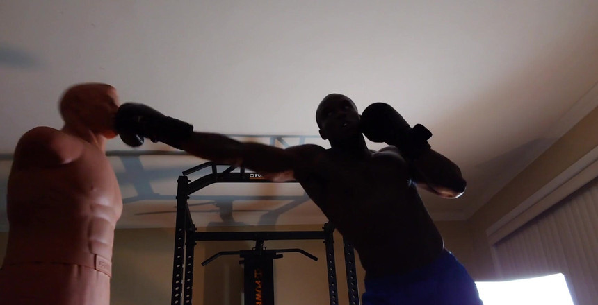 Hallelujah Johnson: ボクシングのワークアウト今日の運動は、いくつかの心理的な提供