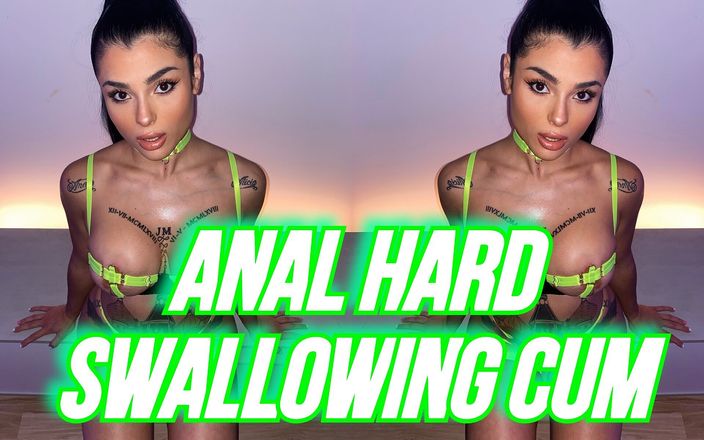 Nadja Lapiedra: Nadja Rey. Anal hard swallowing cum