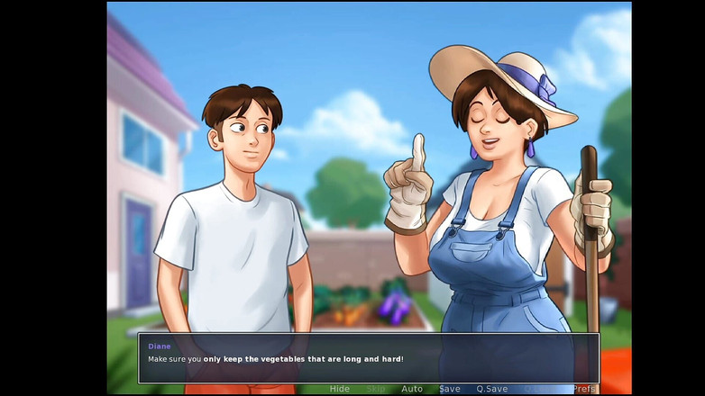 Lana Game plays: Summertime saga parte 4 - ayudando a la viuda milf de al...