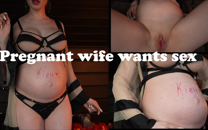 Kira Loster: Geile zwangere vrouw wil seks hebben, Kieu