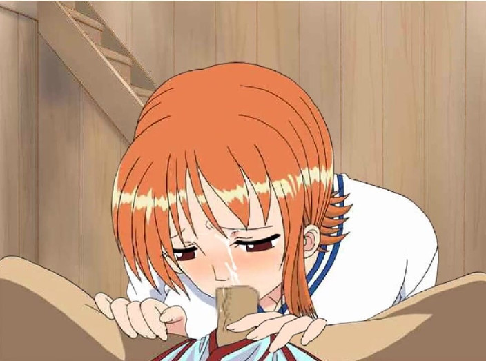 Miss Kitty 2K: One piece - nami nyepong kontol dan dicrot di muka - hentai...
