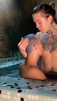 Sauna Bareback - Throat Fuck, Hole Stretching, Thick Cock and Creampie