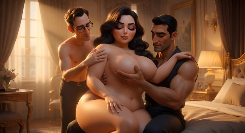 Stories&Anime: A Muslim Man and a Jewish Wife, with Her Cuckold...