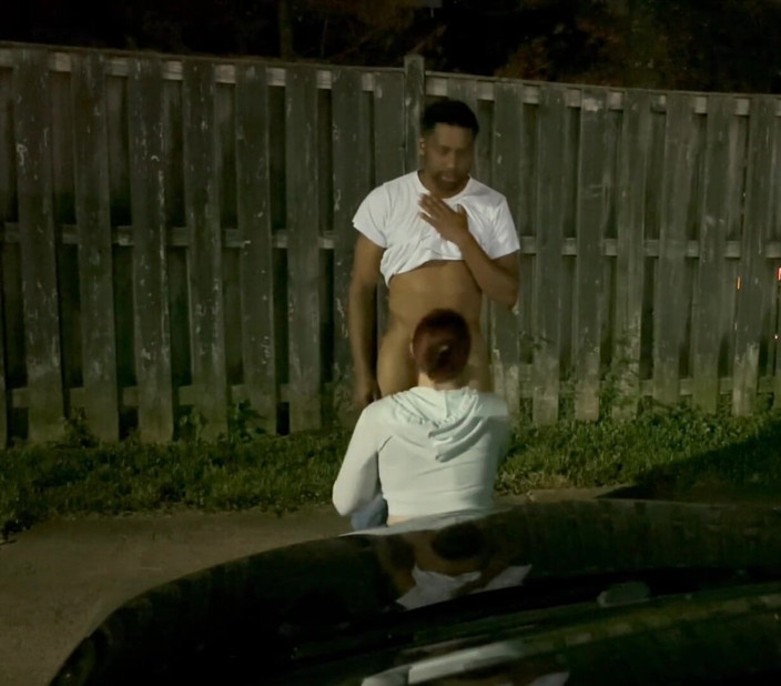 Darrenblazeent: Hot MILF Rose Gets Plowed Outside and on Her Car...