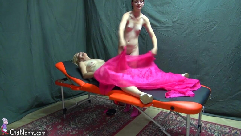 Old Nanny: Dominated and Getting Her Pussy Pumped up