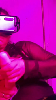 This Is My First Time Giving a Blowjob in the World of Virtual Reality