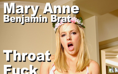 Edge Interactive Publishing: Mary Anne & Benjamin Brat Throat Fuck Anal A2M Facial