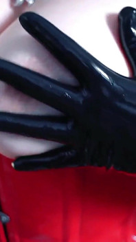 Opera Gloves Fetish Latex Rubber Video