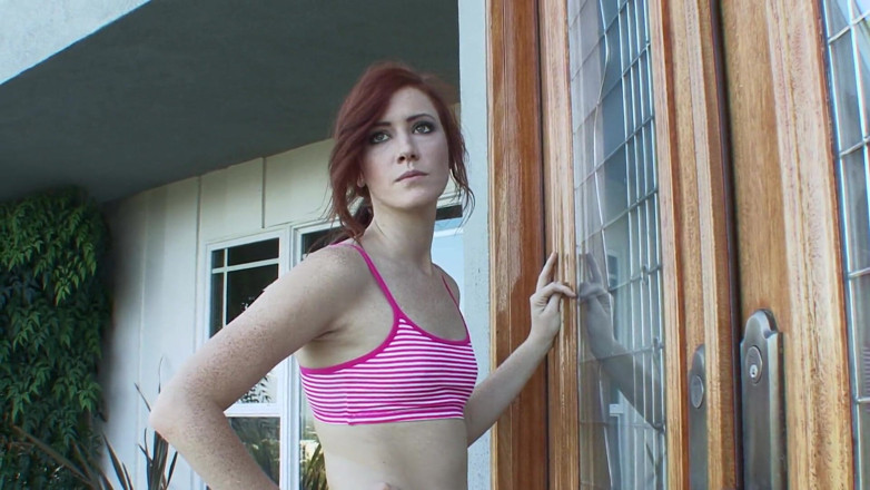 Yoga Lesbian Sessions: Redhead is really upset that her stepsister got fucked and...