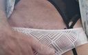 Dragontrainer: Crossdresser Strips Beautiful Dress to Expose New Pink Panties and...