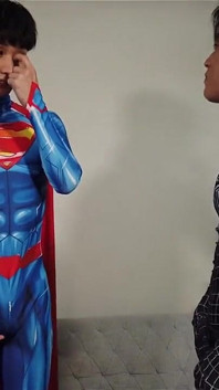 Superman X Spiderman Costume Roleplay