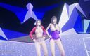 3D-Hentai Games: [MMD] TAEYEON - INVU Aerith Tifa Lockhart hot striptease final fantasy...