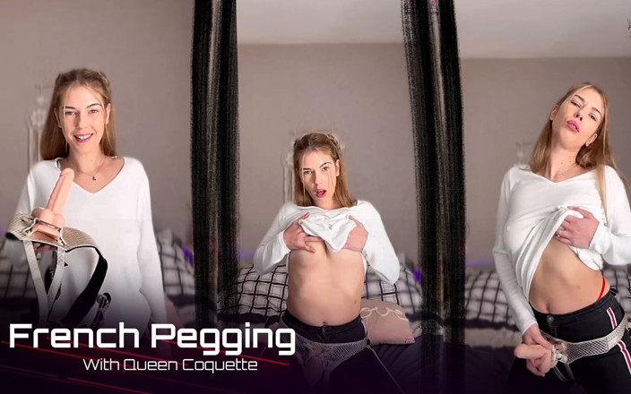 Queen Coquette: JOI - คําแนะนําในการดิลโด้ก้นของคุณเพื่อถึงจุดสุดยอด - French Pegging