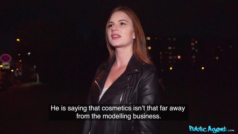 Public Agent: Public Agent - Curvy Redhead Katarina Rina Sucks and Rides Big...