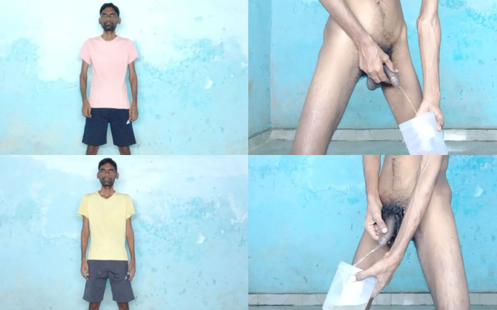 Rajesh Playboy 993: Rajesh Playboy 993 Två pissar i burken Golden Dusch spanking butt...