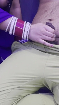 Bhabhi Caught Her Devar Maturbating on Couch