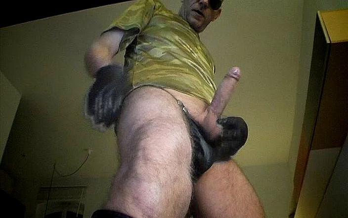 GERMANE_XL: Camou Leder Cum Shots Xl 7