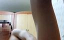 Doubefun: Asian Solo Cum Cock Handsome in Home