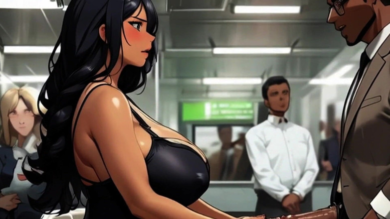 Spicy Toons: Velká prsa Tifa a hubená Aerith Star v Spicy Toons...