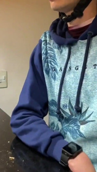 Fucking Her Pussy in the Kitchen While Stepdaddy's Away