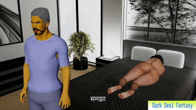 Dark desi fantasy: Mannen tar lån från Goon som inte kan betala tillbaka...