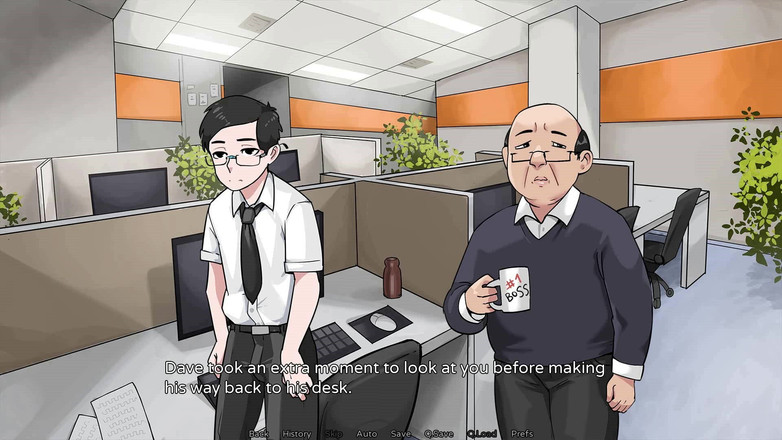 Futavision: Hazelnut Latte: kadın kılıklı iş arkadaşı - bölüm 7