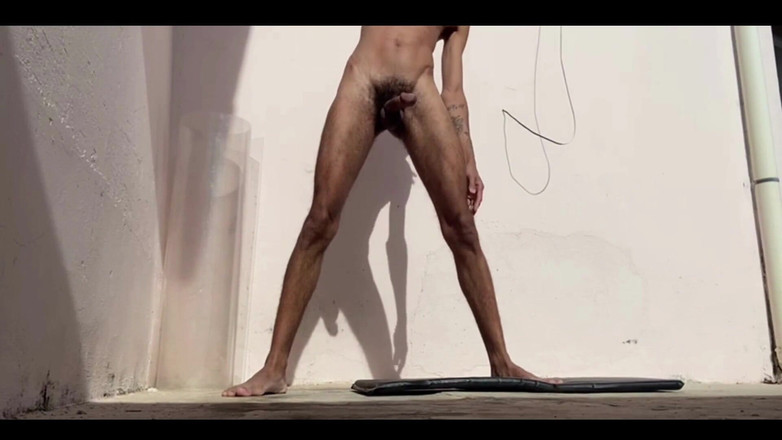 arabeputo: Esticando-se na manhã animada.