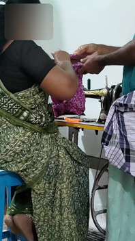 My Stepmother in Law Was Sewing Clothes and I Had Sex with Her as if I Was Helping Her