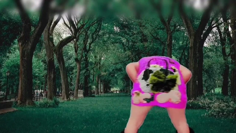 Kitty_Cross: Nude in the Park Dancer Hot Cute Ladyboy