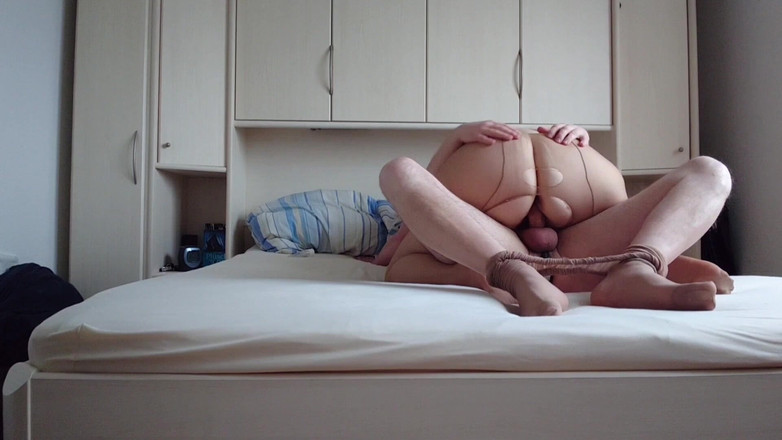 NylonjungeCarmen: MILF gorda follando con mi polla dura