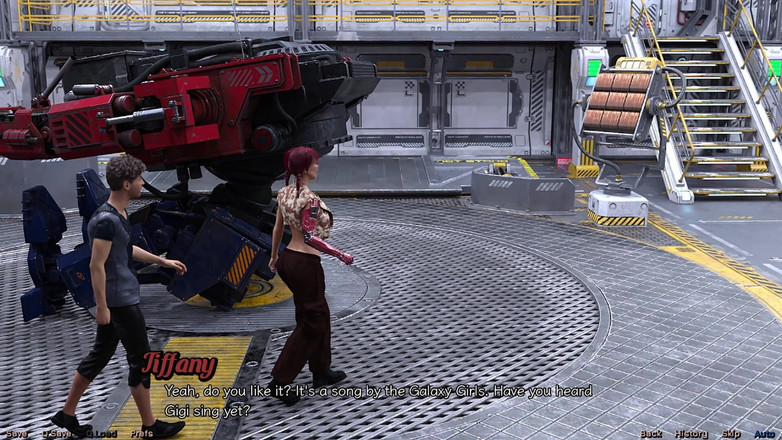 AVN Teller: Varado en el espacio - correrse y besarme camilla