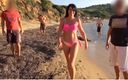 Alexandra Wett: Spontane gratis neukpartij op het strand