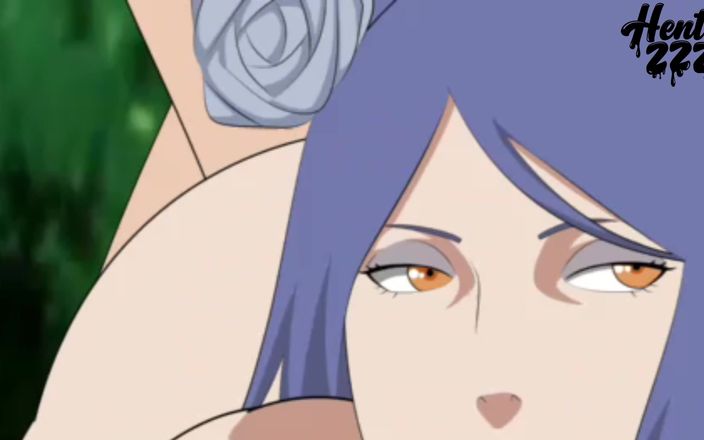 Hentai ZZZ: Відео без цензури Konan Naruto, хентай-аніме без цензури