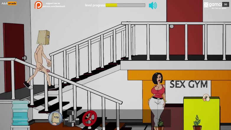 LewdArcade: Fuckerman collection v1.3 Gioco porno completo in palestra gioca a...